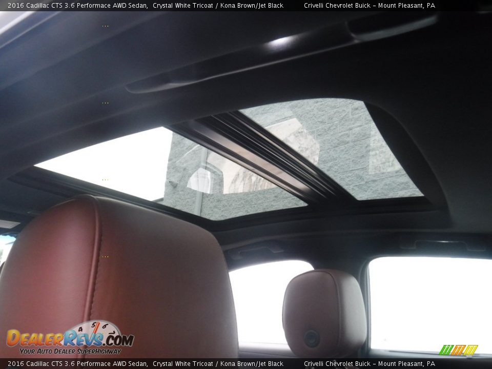 Sunroof of 2016 Cadillac CTS 3.6 Performace AWD Sedan Photo #14