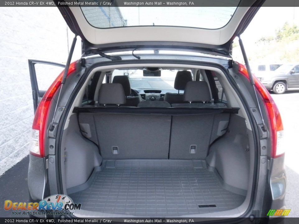 2012 Honda CR-V EX 4WD Polished Metal Metallic / Gray Photo #24