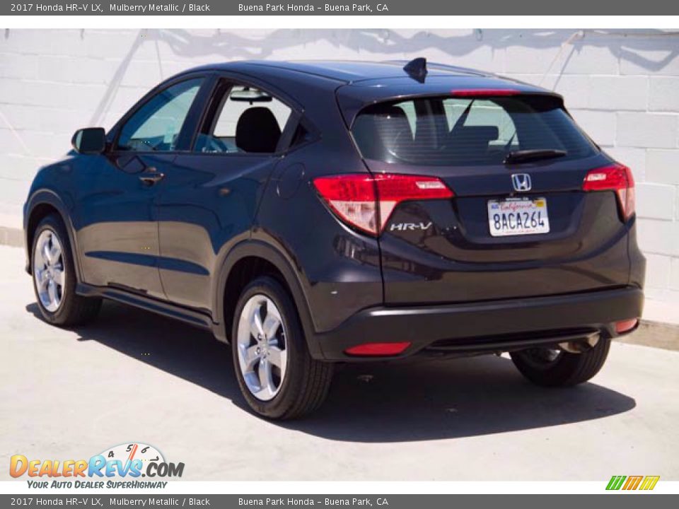 2017 Honda HR-V LX Mulberry Metallic / Black Photo #2
