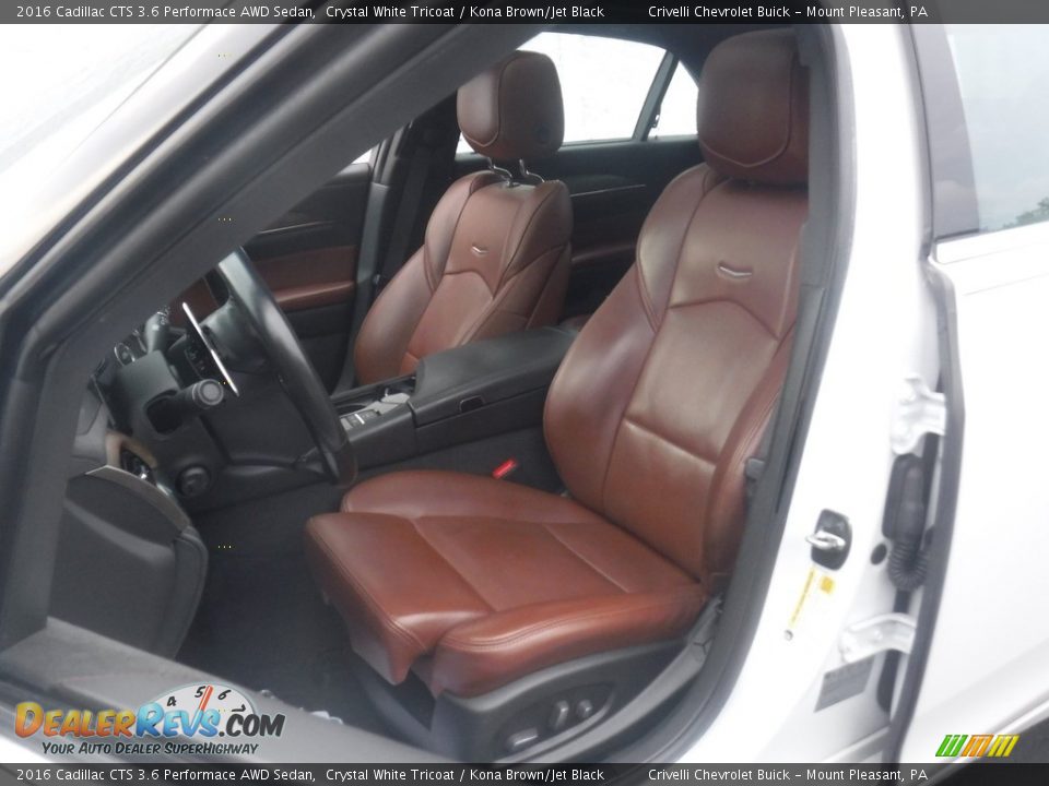 Front Seat of 2016 Cadillac CTS 3.6 Performace AWD Sedan Photo #21