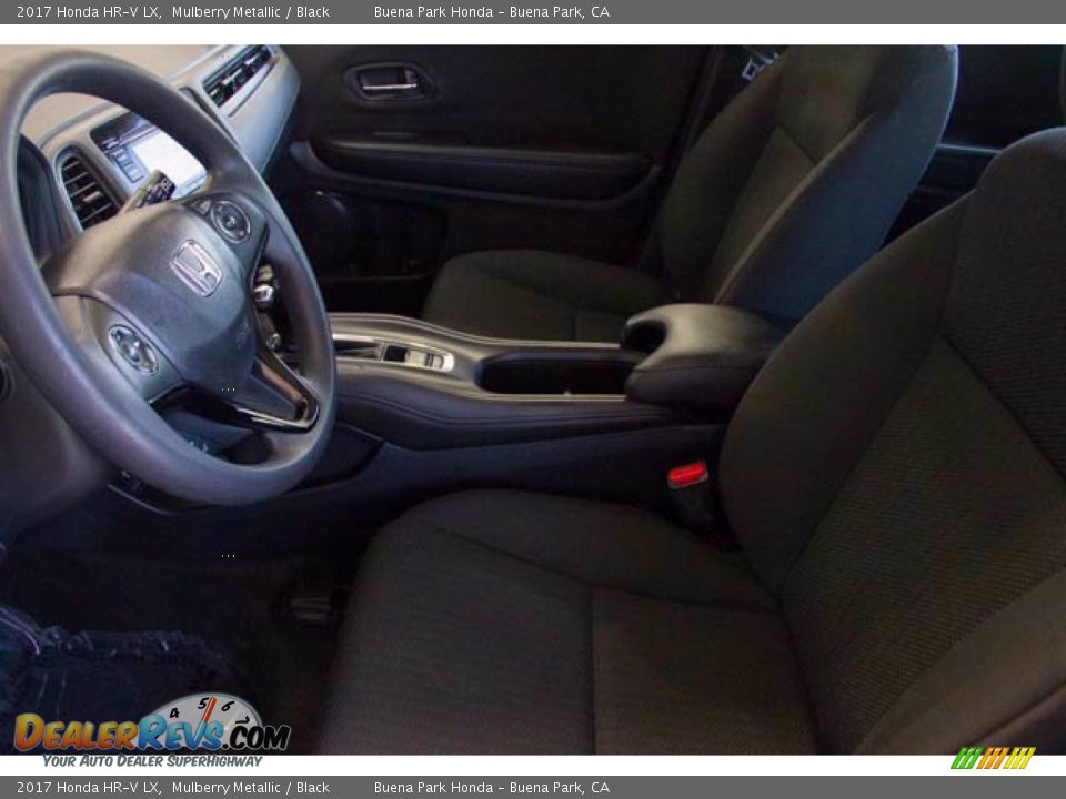 2017 Honda HR-V LX Mulberry Metallic / Black Photo #3