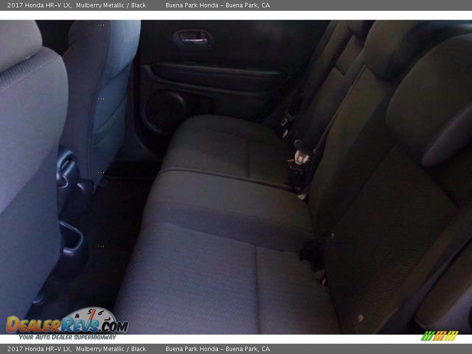 2017 Honda HR-V LX Mulberry Metallic / Black Photo #4