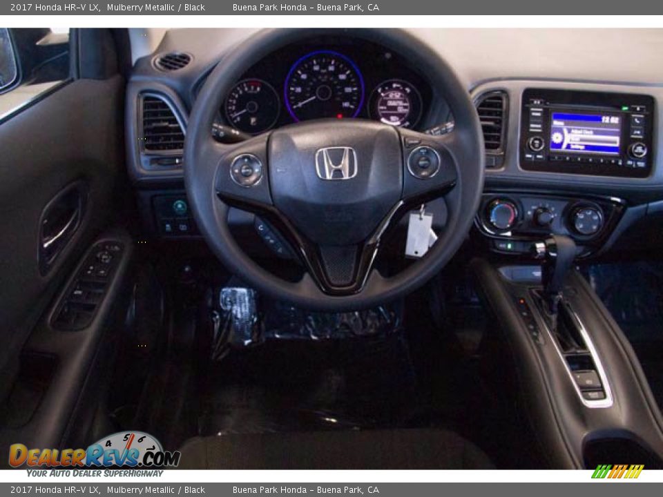 2017 Honda HR-V LX Mulberry Metallic / Black Photo #5