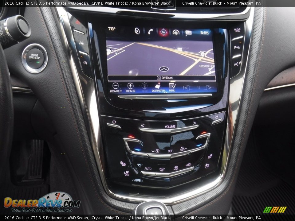 Controls of 2016 Cadillac CTS 3.6 Performace AWD Sedan Photo #24