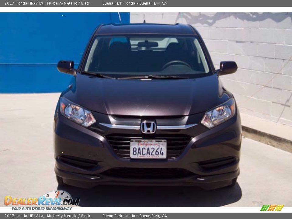 2017 Honda HR-V LX Mulberry Metallic / Black Photo #7