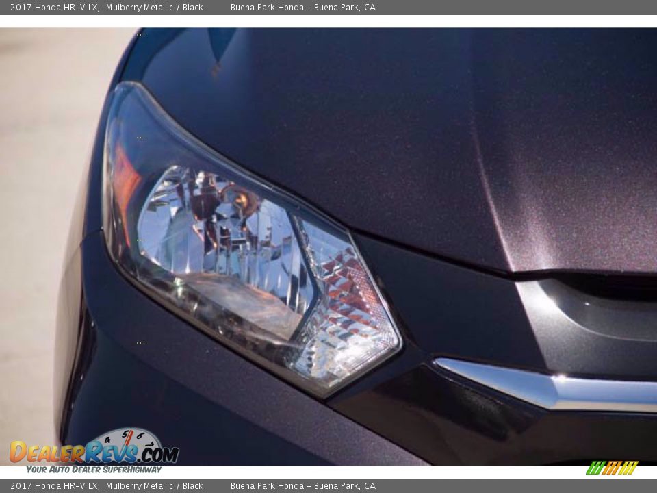 2017 Honda HR-V LX Mulberry Metallic / Black Photo #8