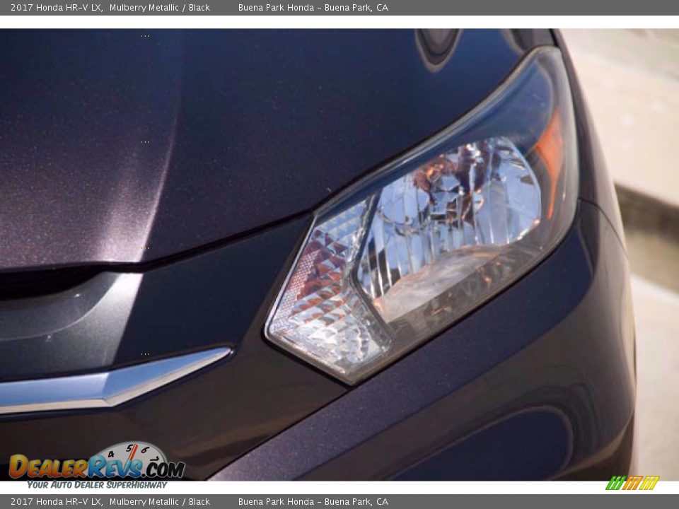 2017 Honda HR-V LX Mulberry Metallic / Black Photo #9