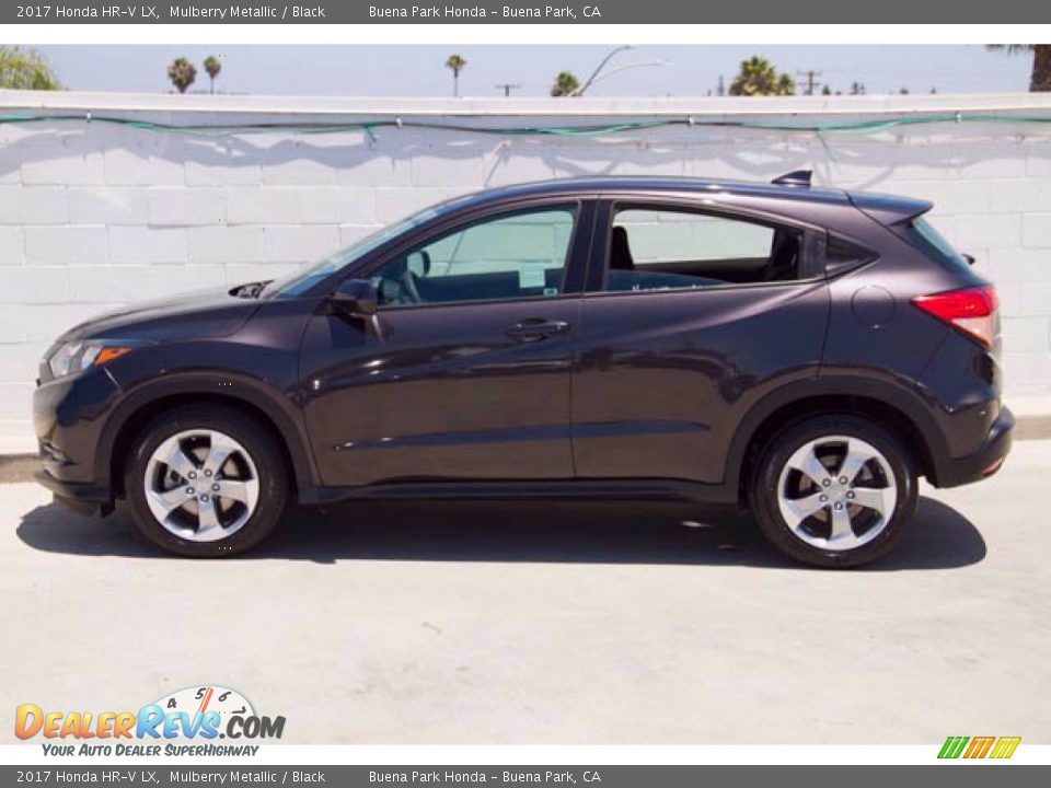 2017 Honda HR-V LX Mulberry Metallic / Black Photo #10