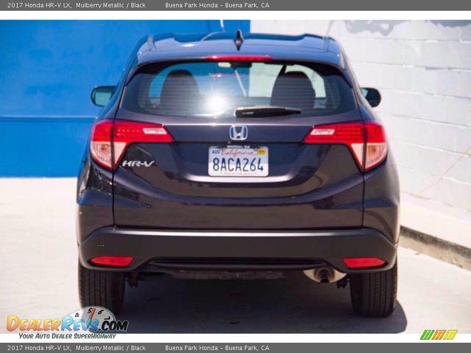 2017 Honda HR-V LX Mulberry Metallic / Black Photo #11