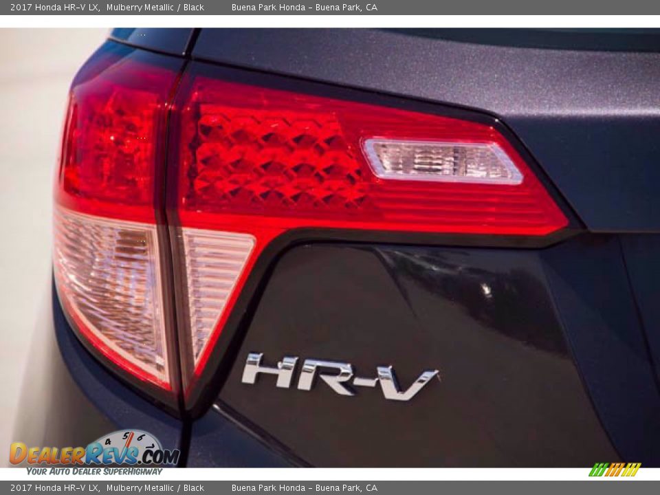 2017 Honda HR-V LX Mulberry Metallic / Black Photo #12