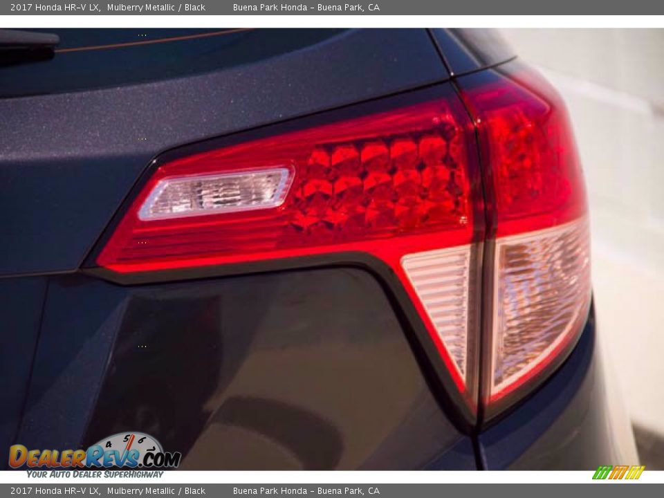 2017 Honda HR-V LX Mulberry Metallic / Black Photo #13