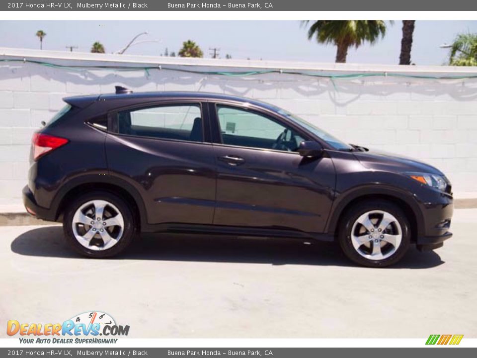 2017 Honda HR-V LX Mulberry Metallic / Black Photo #14