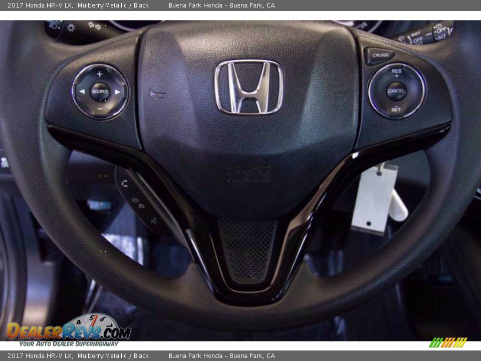 2017 Honda HR-V LX Mulberry Metallic / Black Photo #15