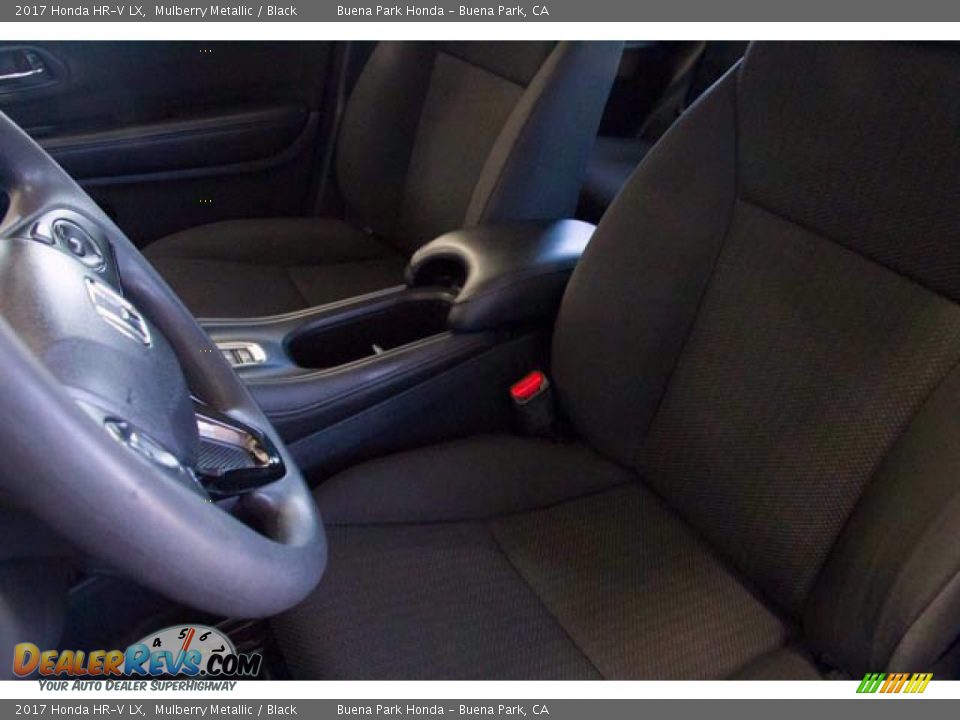 2017 Honda HR-V LX Mulberry Metallic / Black Photo #16