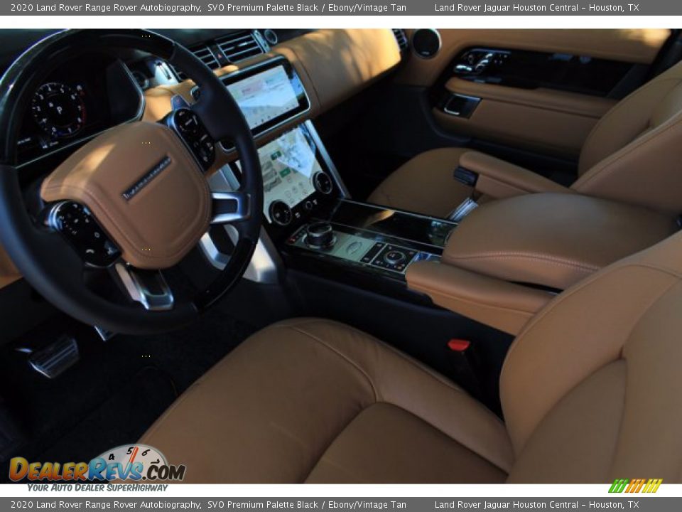 2020 Land Rover Range Rover Autobiography SVO Premium Palette Black / Ebony/Vintage Tan Photo #13