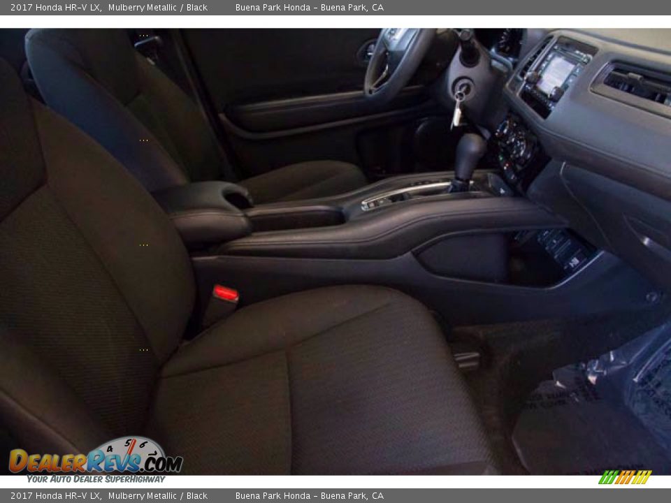 2017 Honda HR-V LX Mulberry Metallic / Black Photo #21