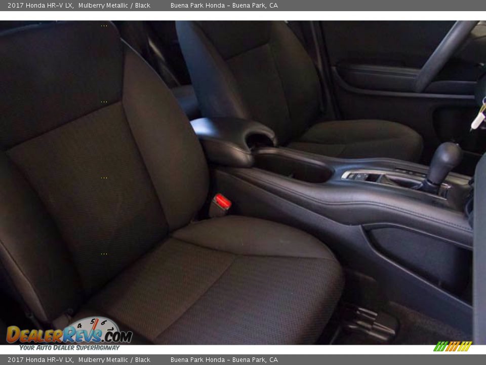 2017 Honda HR-V LX Mulberry Metallic / Black Photo #22