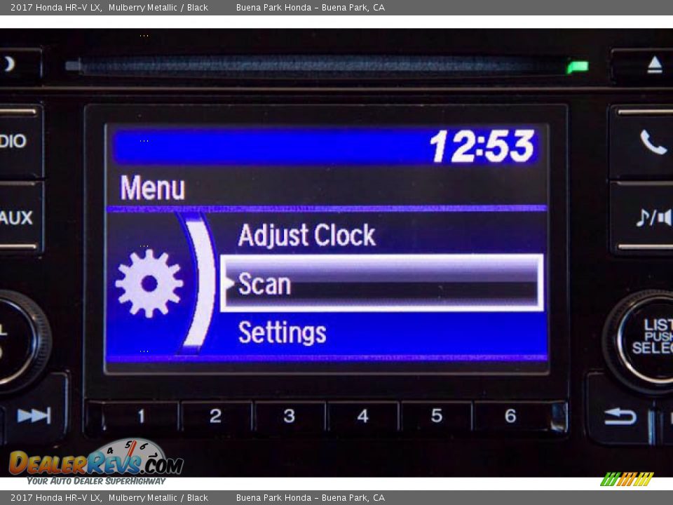2017 Honda HR-V LX Mulberry Metallic / Black Photo #23