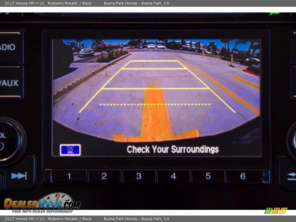 2017 Honda HR-V LX Mulberry Metallic / Black Photo #24