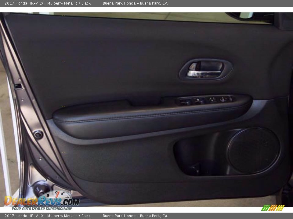 2017 Honda HR-V LX Mulberry Metallic / Black Photo #26