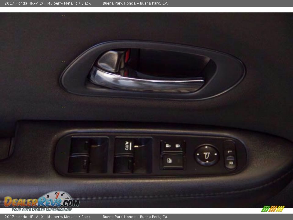 2017 Honda HR-V LX Mulberry Metallic / Black Photo #27