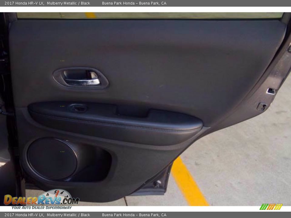 2017 Honda HR-V LX Mulberry Metallic / Black Photo #29