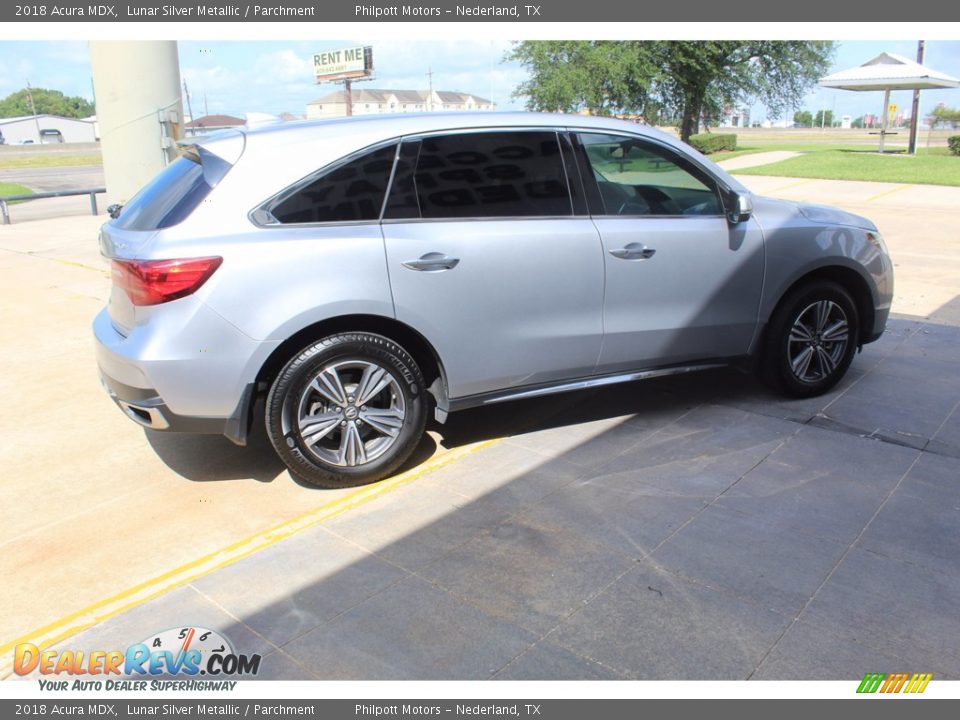 2018 Acura MDX Lunar Silver Metallic / Parchment Photo #13