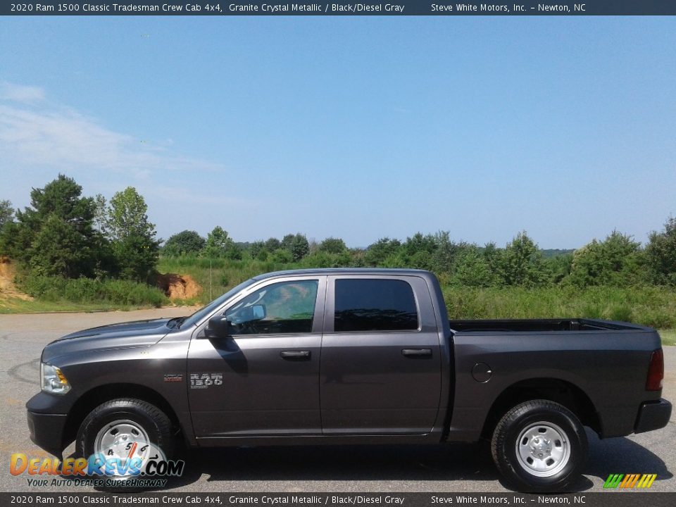 2020 Ram 1500 Classic Tradesman Crew Cab 4x4 Granite Crystal Metallic / Black/Diesel Gray Photo #1