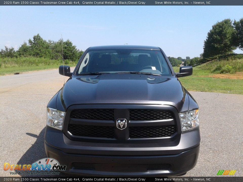 2020 Ram 1500 Classic Tradesman Crew Cab 4x4 Granite Crystal Metallic / Black/Diesel Gray Photo #3