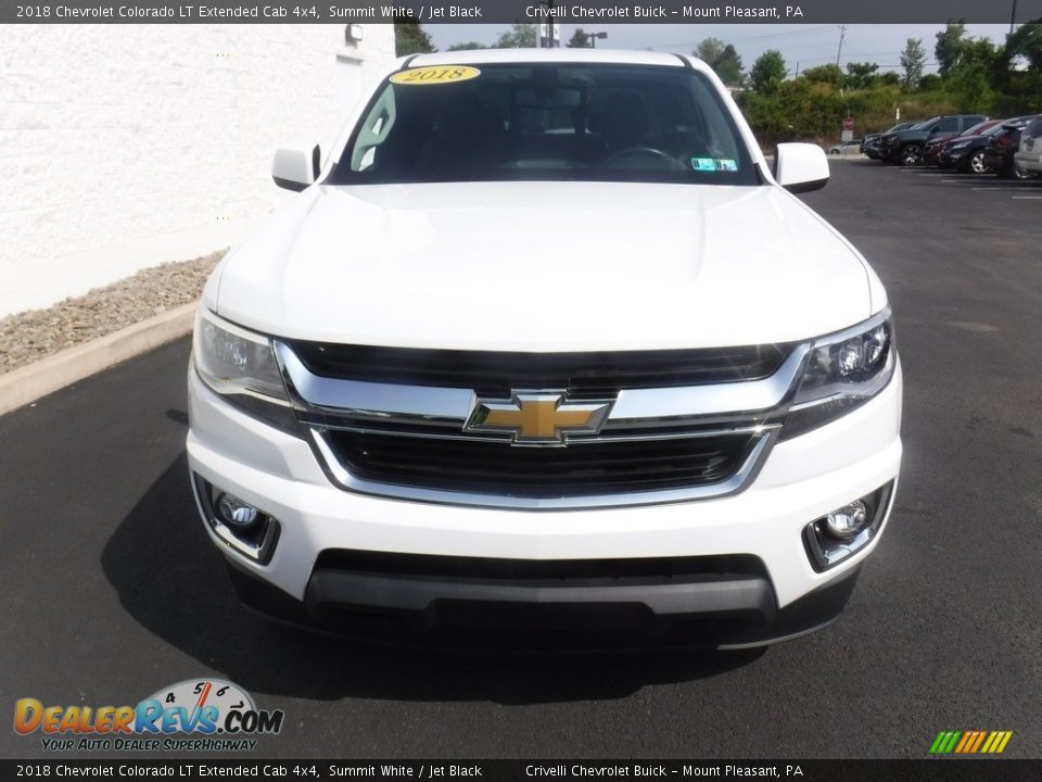 2018 Chevrolet Colorado LT Extended Cab 4x4 Summit White / Jet Black Photo #6