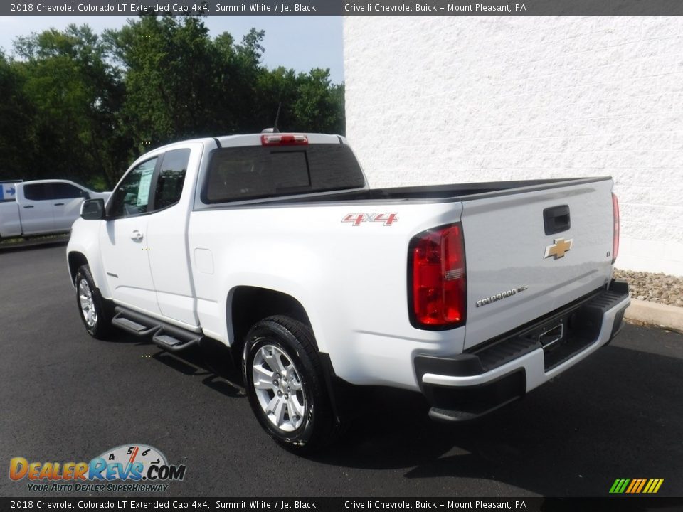 2018 Chevrolet Colorado LT Extended Cab 4x4 Summit White / Jet Black Photo #13