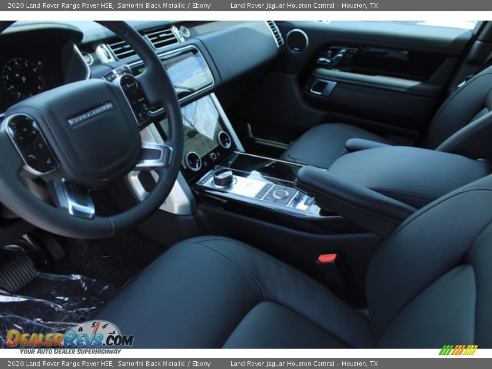 2020 Land Rover Range Rover HSE Santorini Black Metallic / Ebony Photo #13