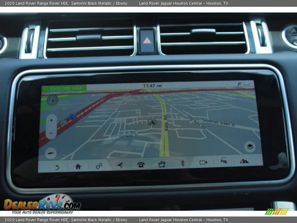 2020 Land Rover Range Rover HSE Santorini Black Metallic / Ebony Photo #14