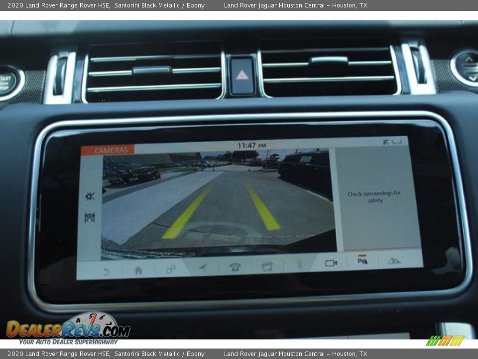 2020 Land Rover Range Rover HSE Santorini Black Metallic / Ebony Photo #15