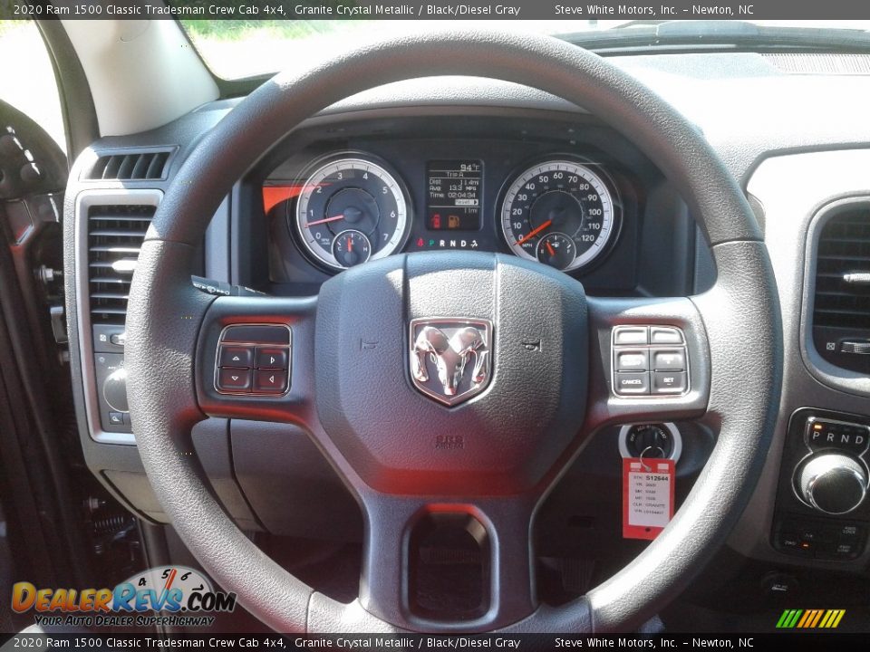 2020 Ram 1500 Classic Tradesman Crew Cab 4x4 Granite Crystal Metallic / Black/Diesel Gray Photo #17