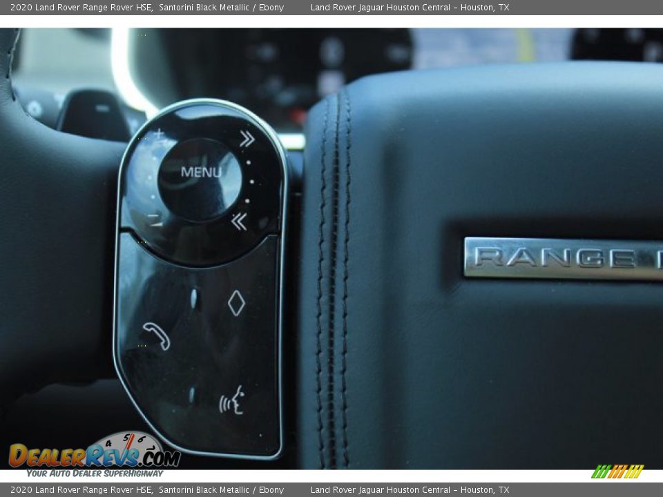 2020 Land Rover Range Rover HSE Santorini Black Metallic / Ebony Photo #20