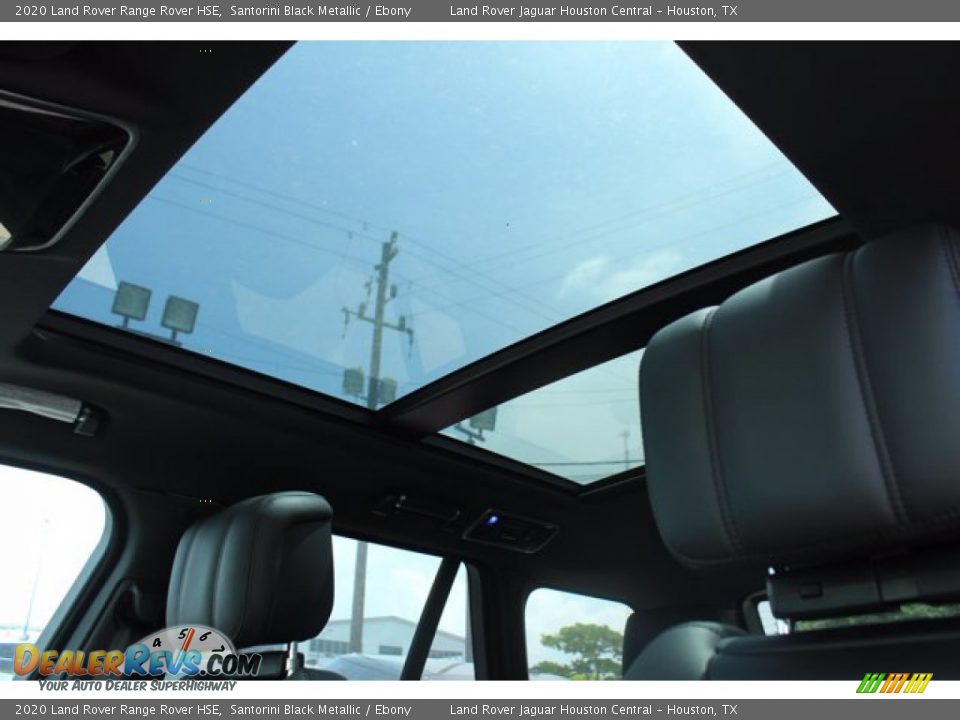 2020 Land Rover Range Rover HSE Santorini Black Metallic / Ebony Photo #23