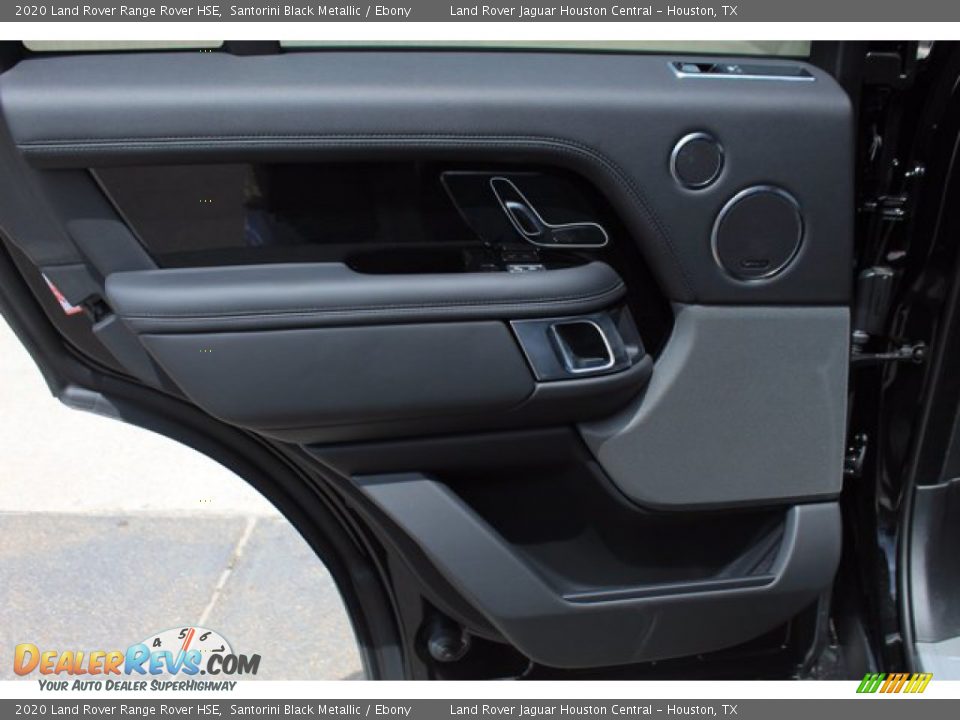 2020 Land Rover Range Rover HSE Santorini Black Metallic / Ebony Photo #24