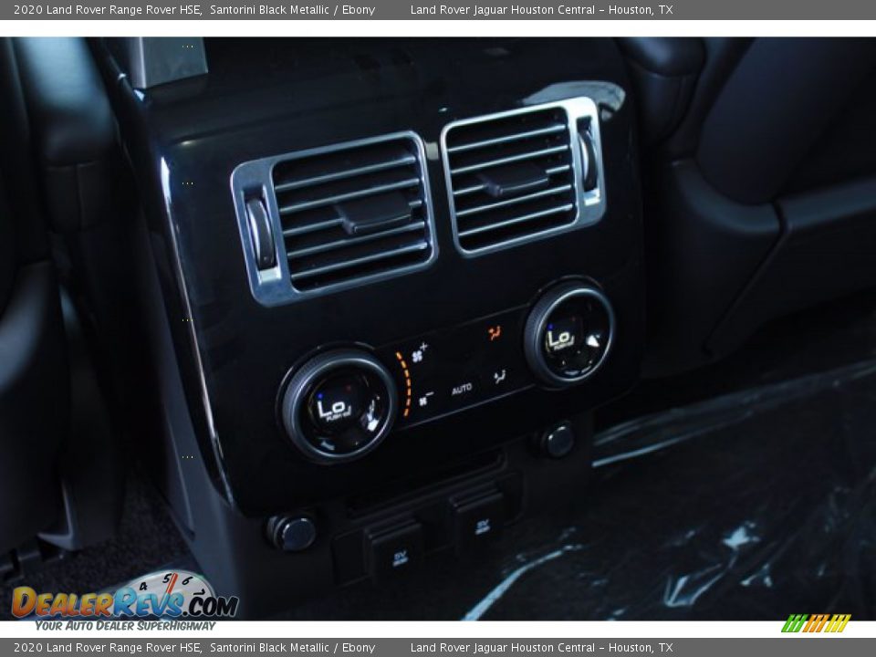 2020 Land Rover Range Rover HSE Santorini Black Metallic / Ebony Photo #26