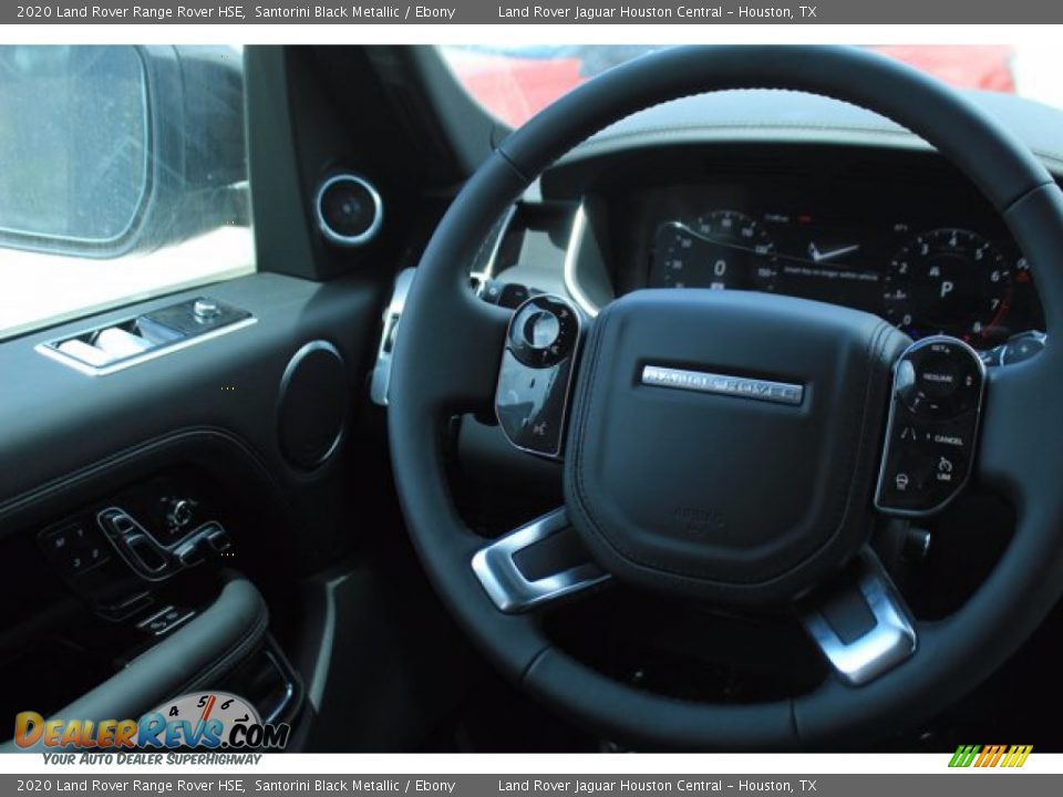 2020 Land Rover Range Rover HSE Santorini Black Metallic / Ebony Photo #27