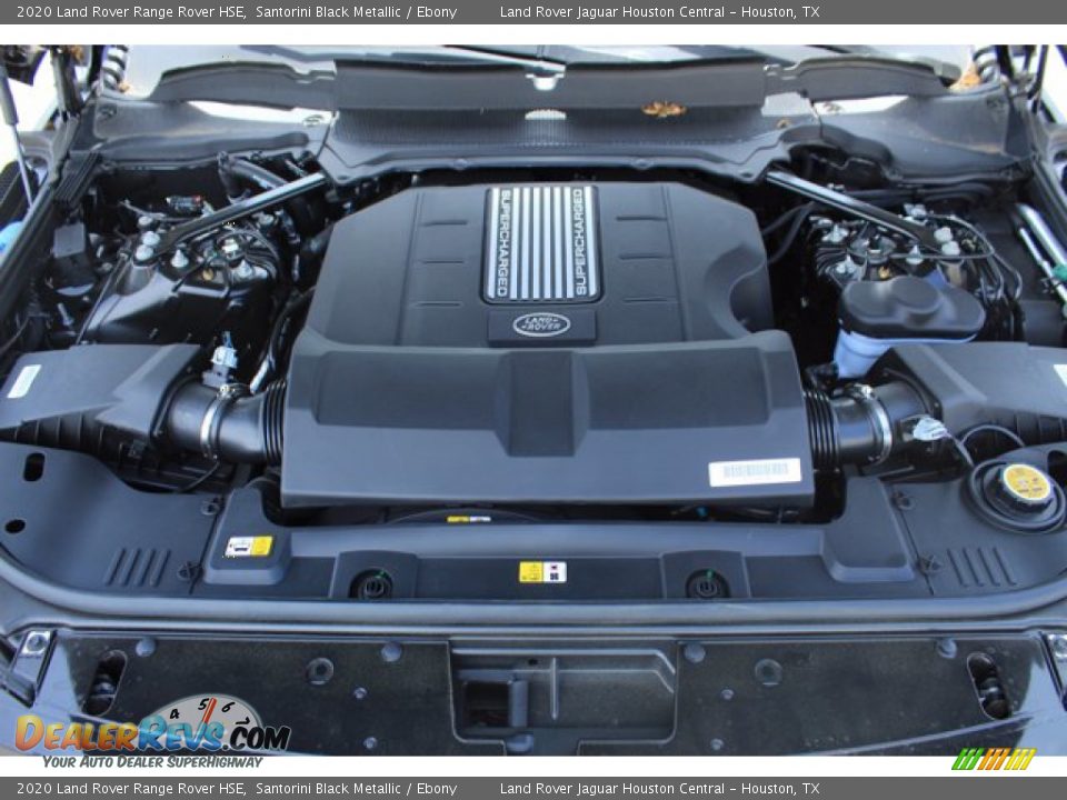 2020 Land Rover Range Rover HSE Santorini Black Metallic / Ebony Photo #32