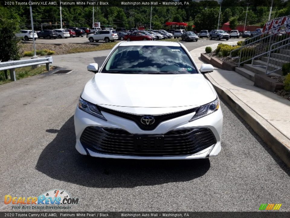 2020 Toyota Camry XLE AWD Platinum White Pearl / Black Photo #26