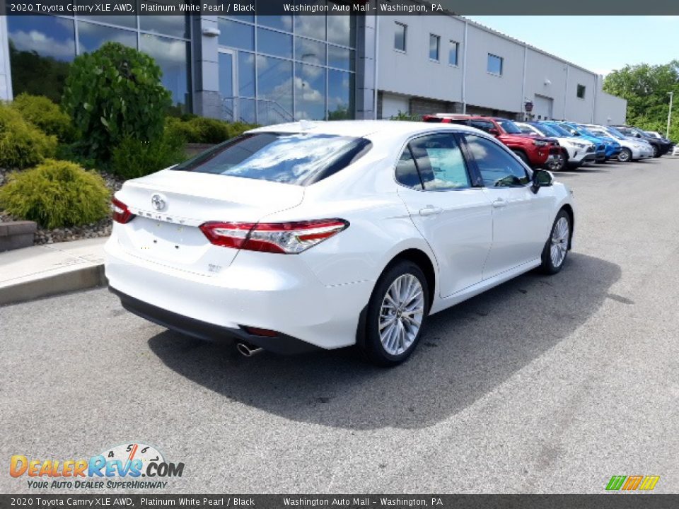 2020 Toyota Camry XLE AWD Platinum White Pearl / Black Photo #29