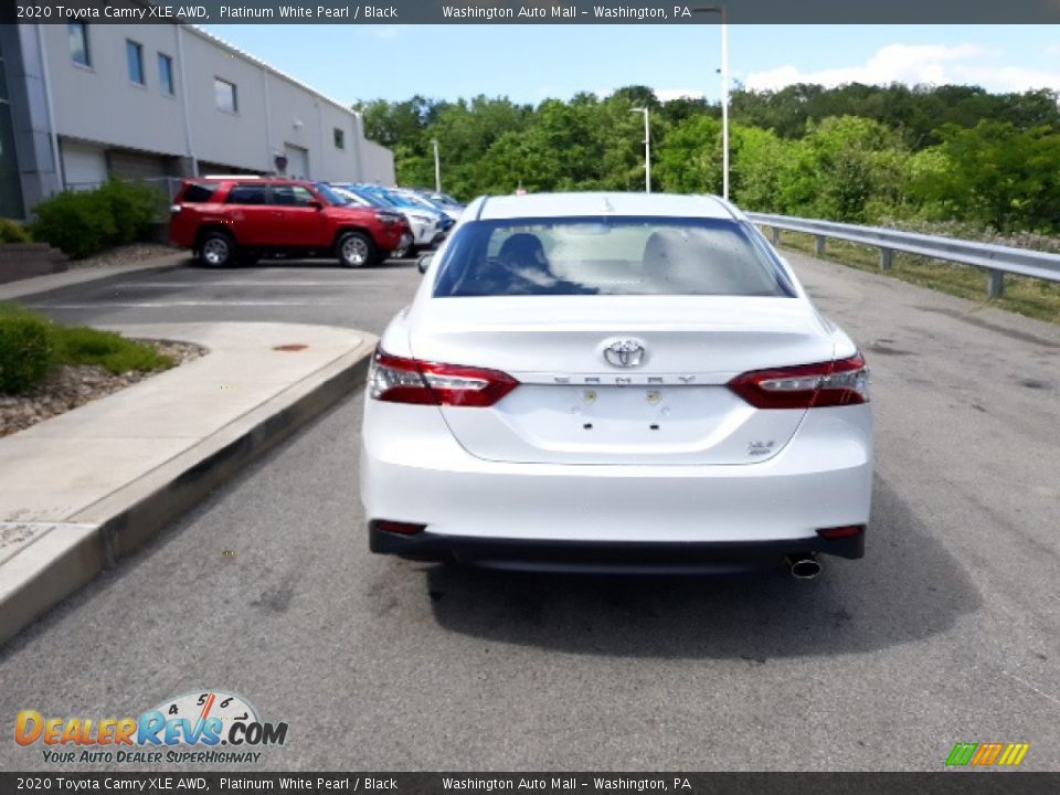 2020 Toyota Camry XLE AWD Platinum White Pearl / Black Photo #30