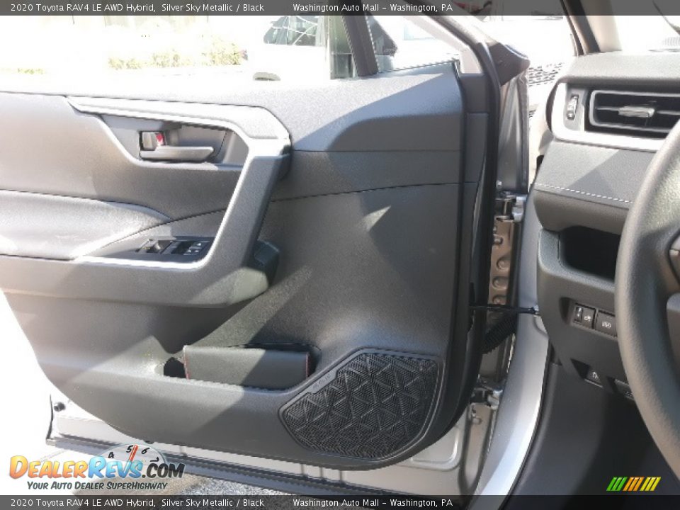2020 Toyota RAV4 LE AWD Hybrid Silver Sky Metallic / Black Photo #7