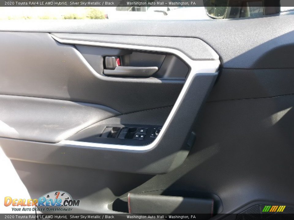 2020 Toyota RAV4 LE AWD Hybrid Silver Sky Metallic / Black Photo #8