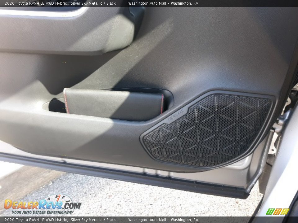 2020 Toyota RAV4 LE AWD Hybrid Silver Sky Metallic / Black Photo #9