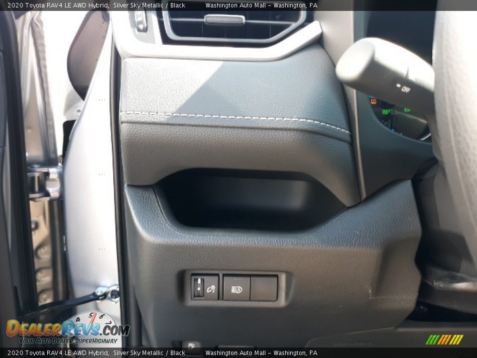 2020 Toyota RAV4 LE AWD Hybrid Silver Sky Metallic / Black Photo #10