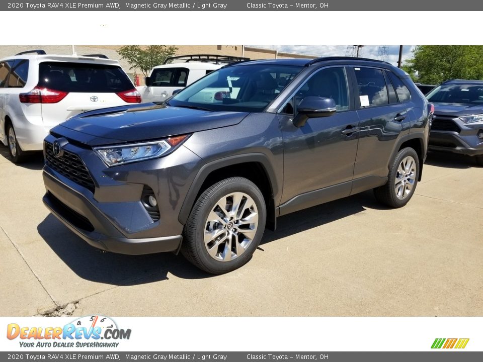 2020 Toyota RAV4 XLE Premium AWD Magnetic Gray Metallic / Light Gray Photo #1