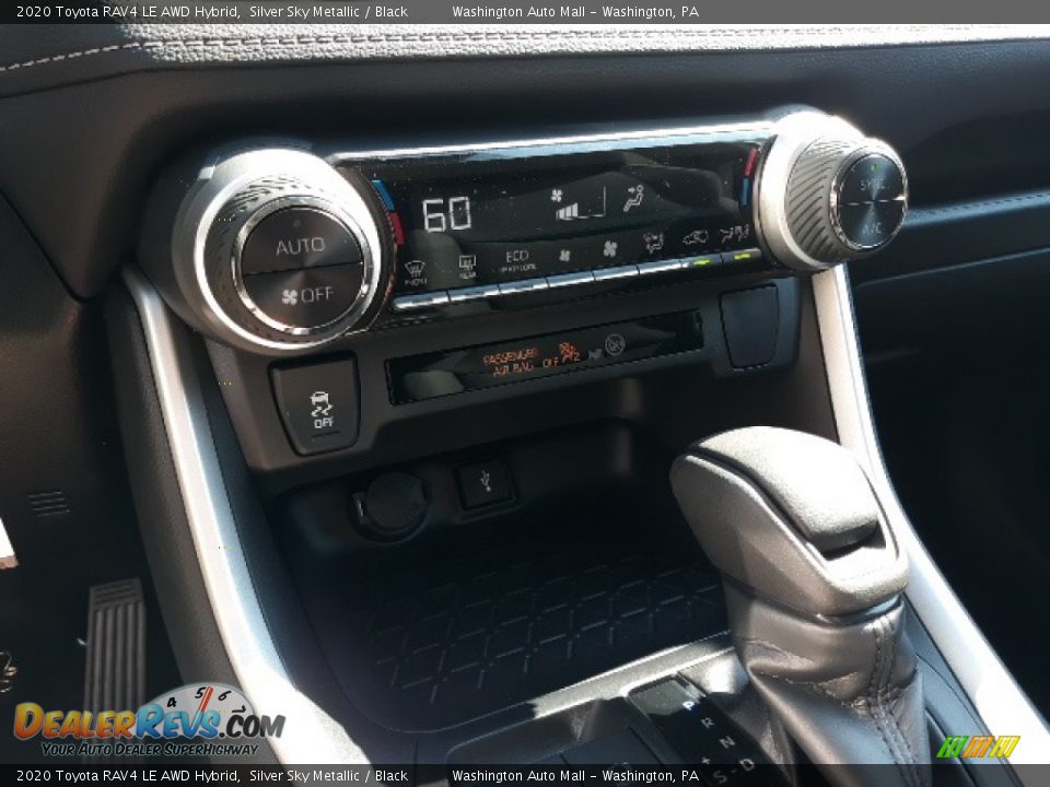 2020 Toyota RAV4 LE AWD Hybrid Silver Sky Metallic / Black Photo #13